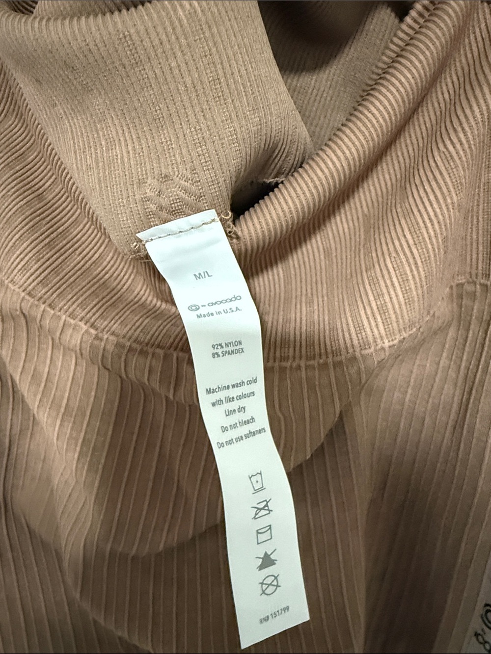 Avocado Leggings High Rise M/L - Picture 6 of 6